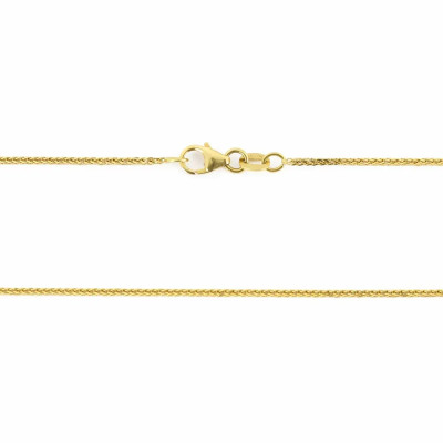 Chaine en Or jaune 18k - Maille Palmier