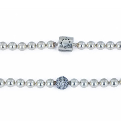 Silberarmband – Kugelglieder