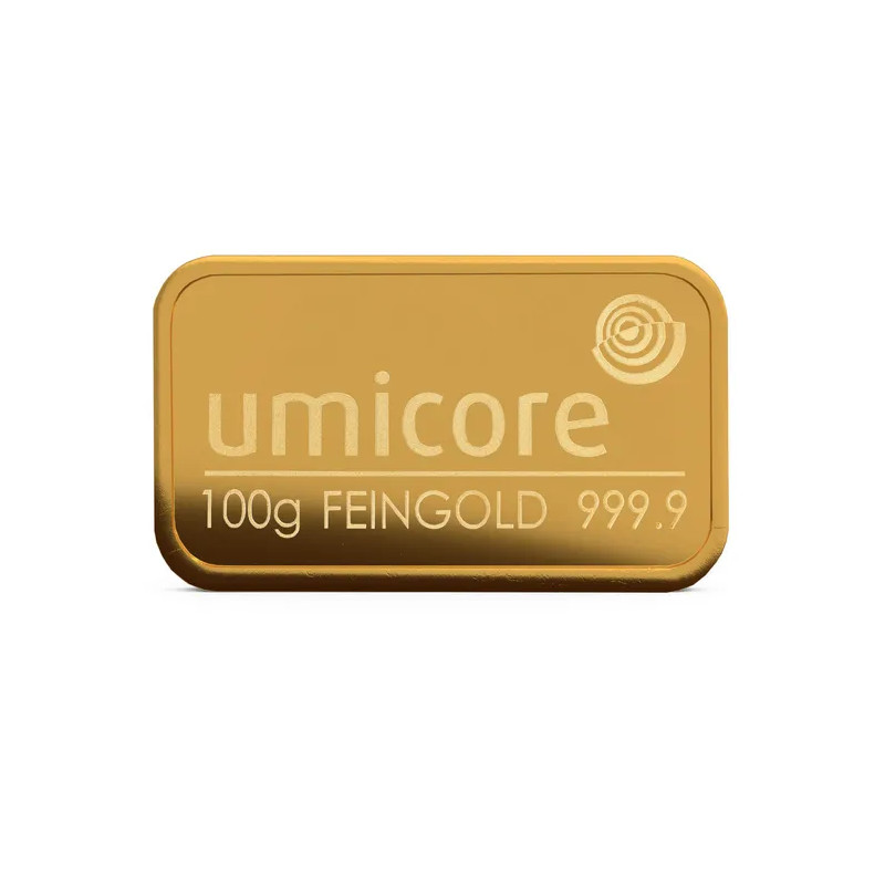 Goldbarren – 100 g – Im Umlauf – Verschiedene Hersteller