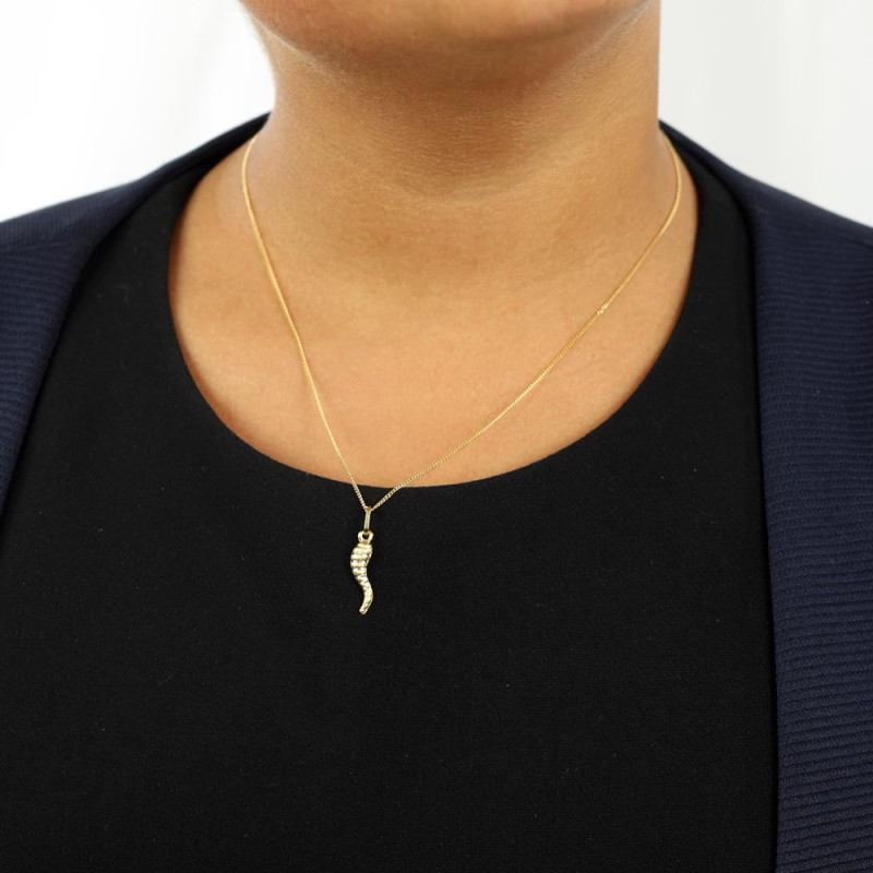 Anhänger aus 18 Karat Gelbgold – Motiv „Füllhorn”