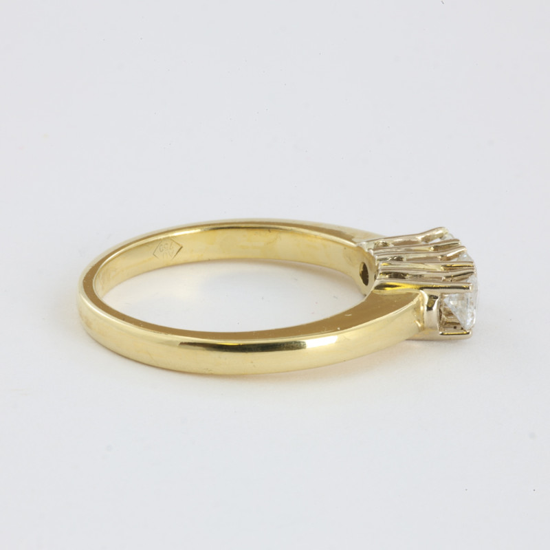 Catawiki - Bague en Or jaune 18k avec Diamants
