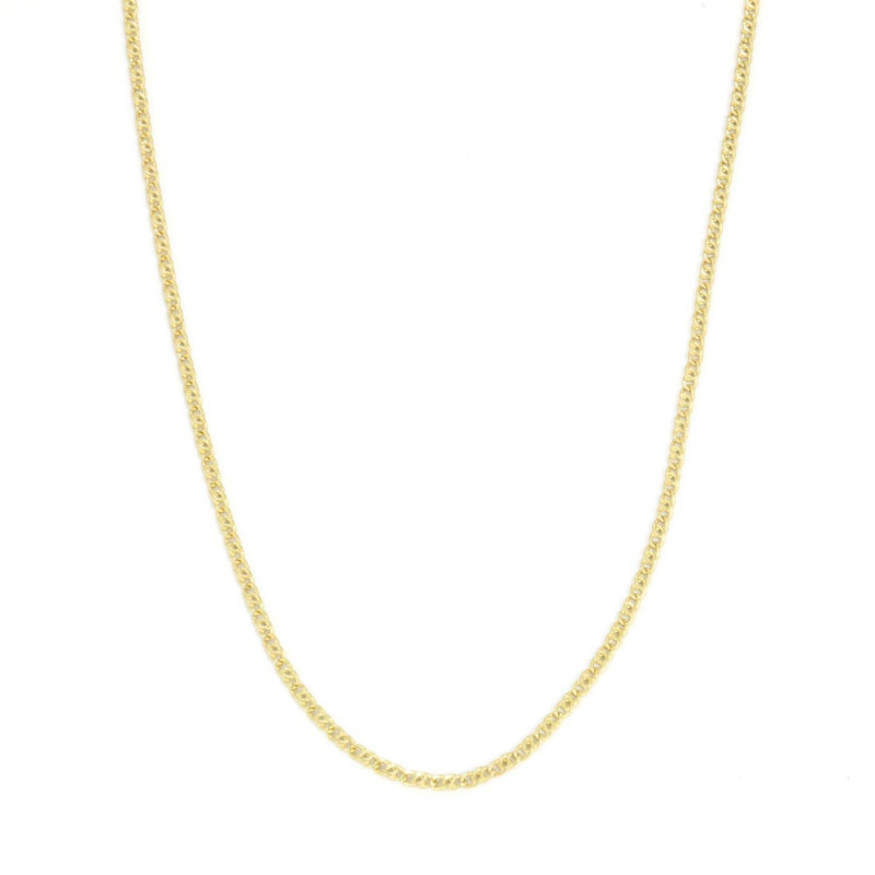 Ketting in 18 karaats geelgoud - Forçat/Gourmette-schakel