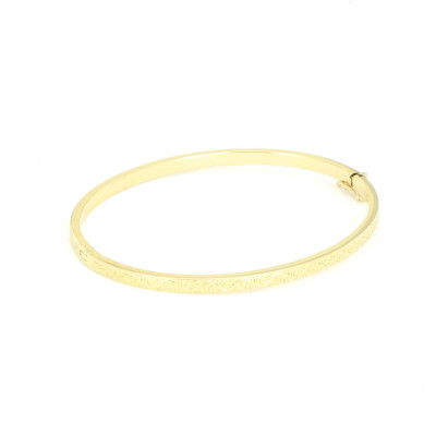 Bracelet en Or jaune 18k - Style "Jonc"