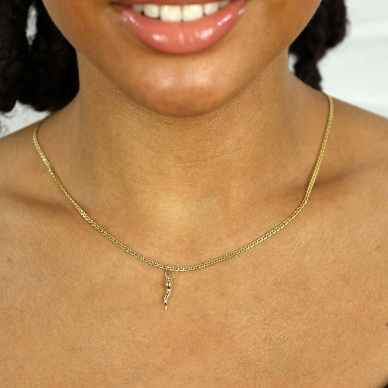 18k yellow gold pendant - "Cornucopia" motif