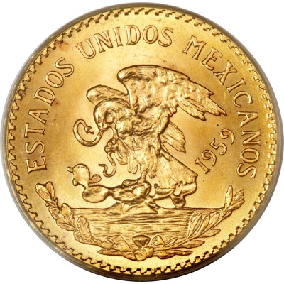 Pièce 20 pesos Mexicaine