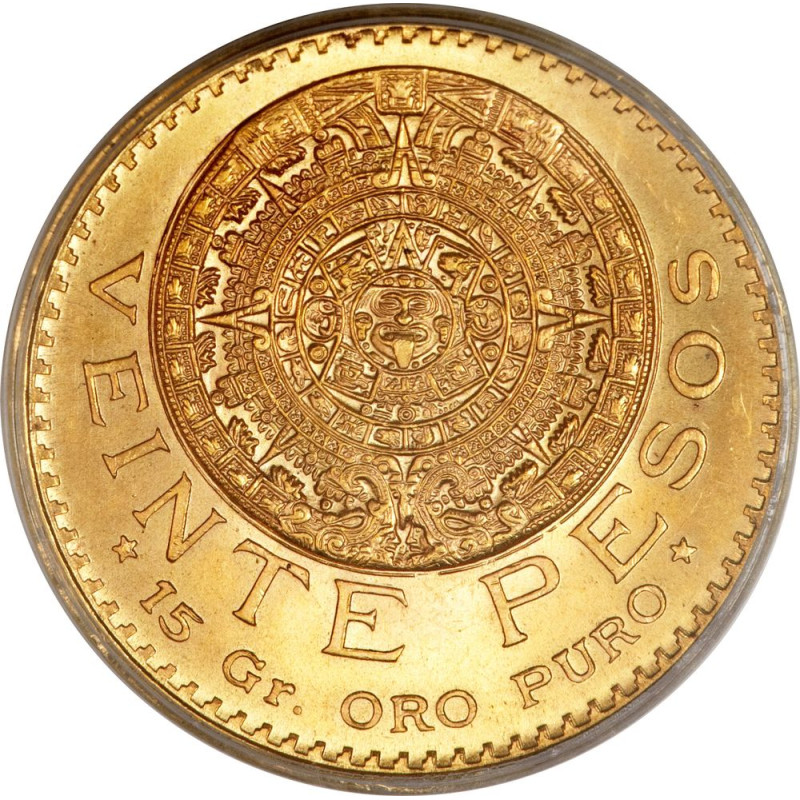 Pièce 20 pesos Mexicaine