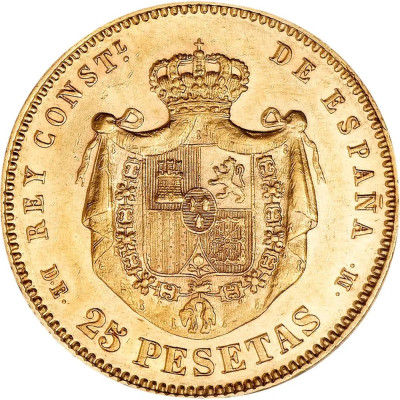 25-Peseten-Goldmünzen | Goldhändler