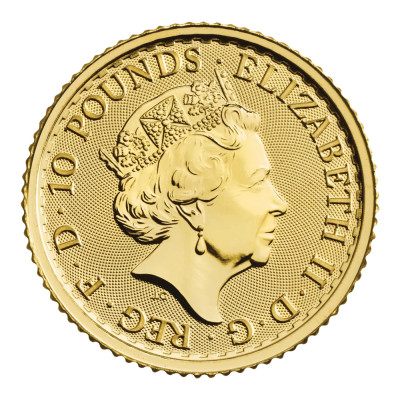Britannia 1/10 Oz en Or (Royaume-Uni)