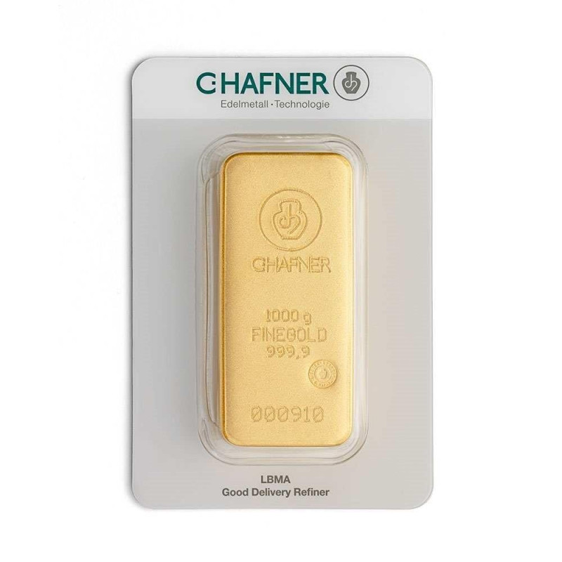 Goldbarren – 1000 g (1 kg) – Neu